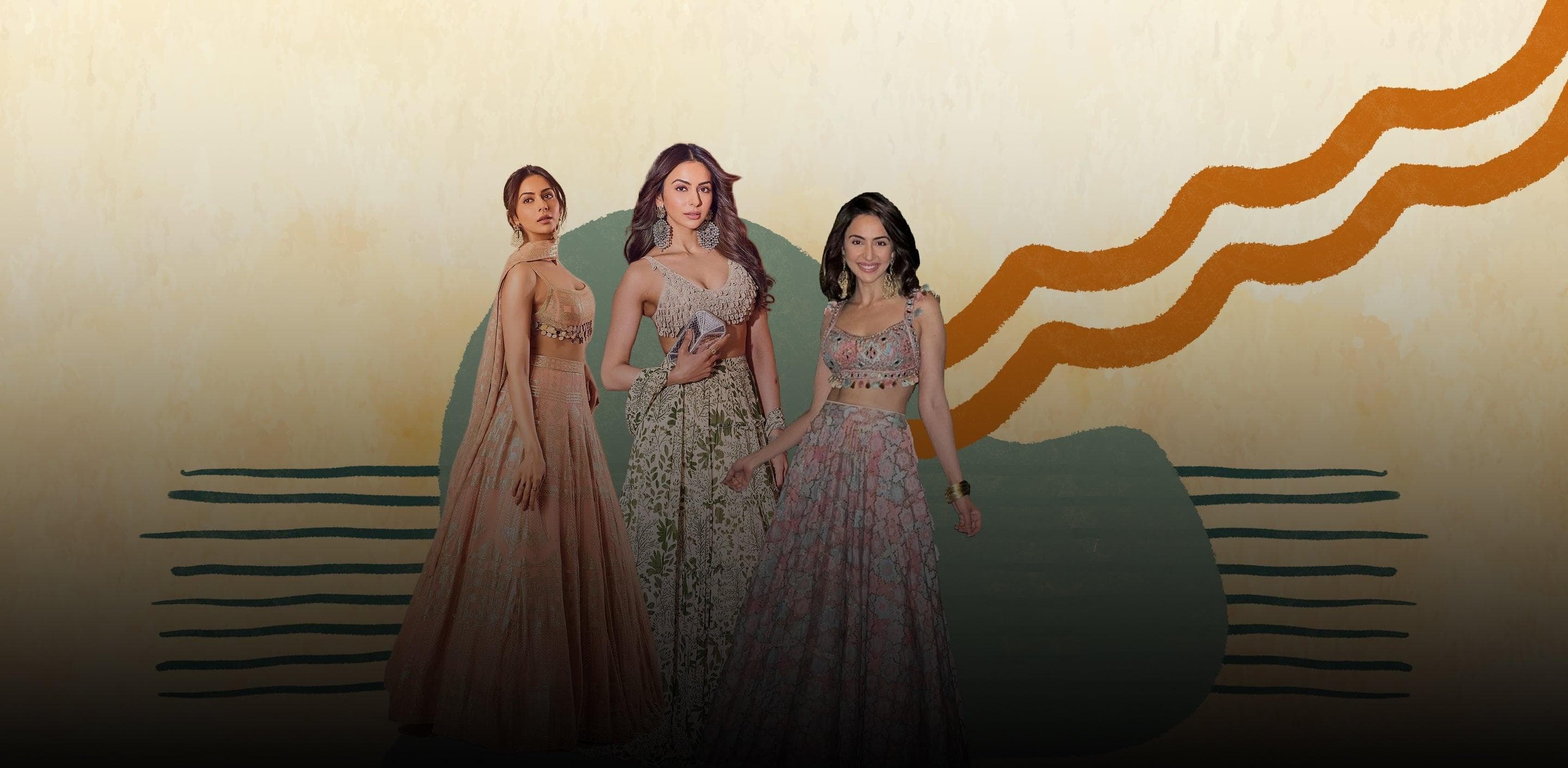 Rakul���s Corset Perfect For This Wedding Season