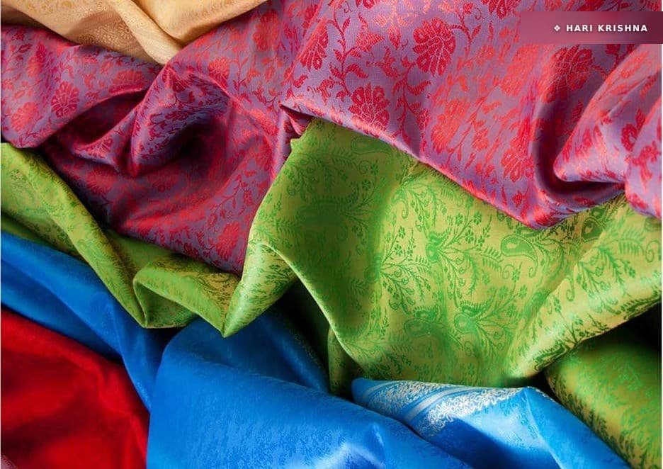 Kashmir Silk Fabric