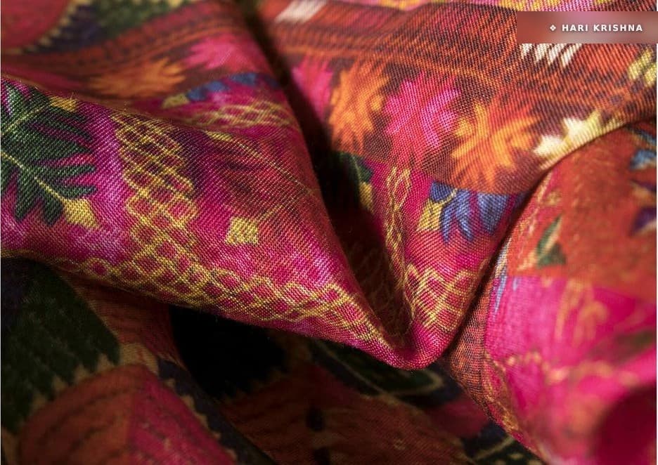 Madras Muslin Net Fabric