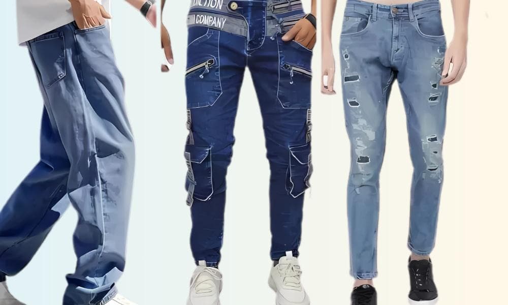 Types of Men's Denim & Jeans