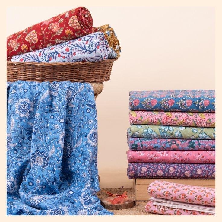 Cotton Flex Fabric - Hari Krishna