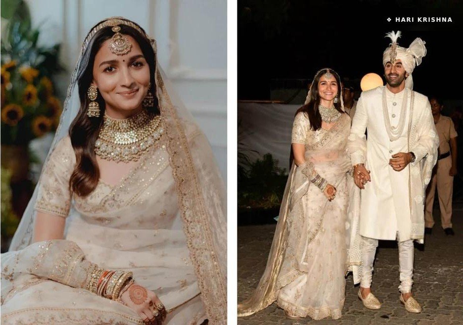 Minimalist Wedding Look