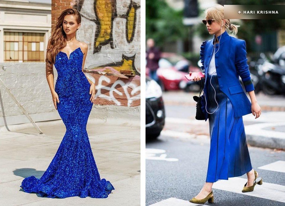 COBALT-BLUE Fashion Trends