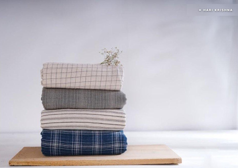 Sustainable fabric sourcing in bulk at Hari Krishna