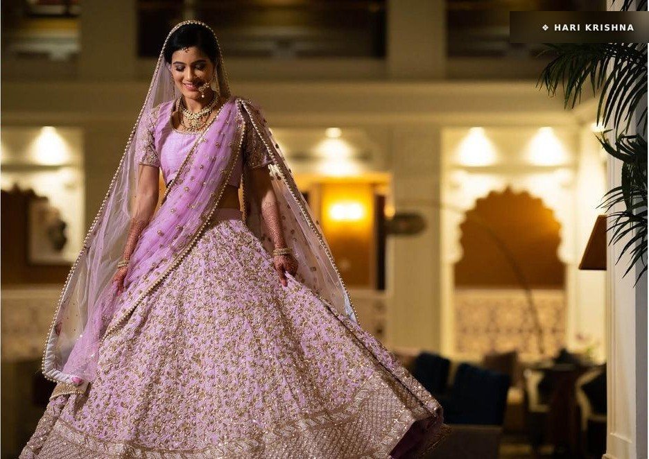 Obsession with Lilac Lehenga