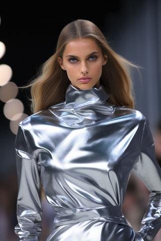metallic dresses