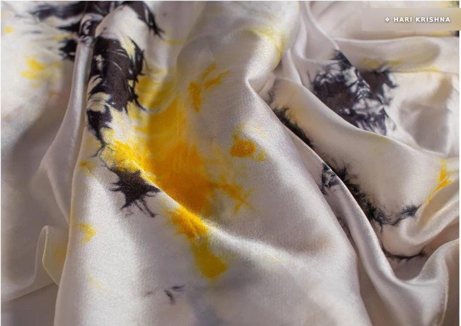 Buy Satin Fabric - Hari Krishna